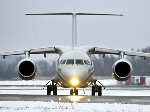 На пути в Киев у самолета в небе отказал двигатель На пути в Киев у самолета в небе отказал двигатель
