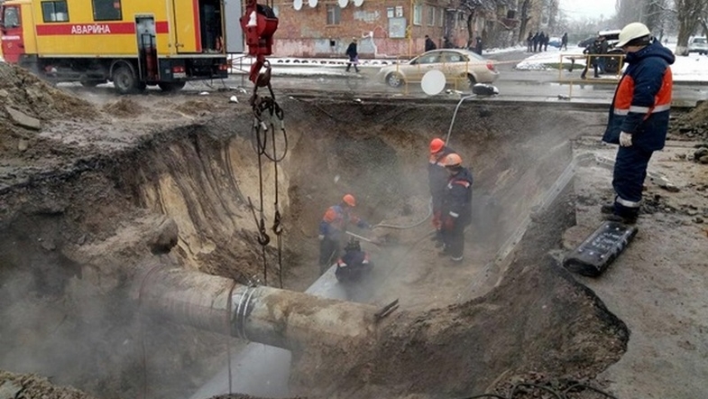 В Киеве очередная авария оставила два района без отопления