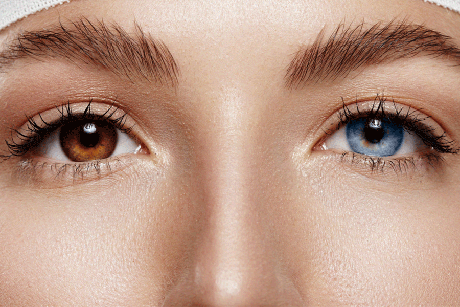 Изменяем цвет глаз линзами