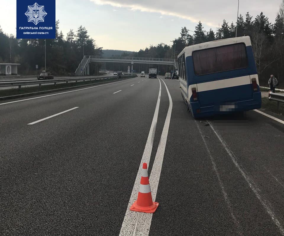 На Киевщине в нелепом ДТП погиб водитель автобуса