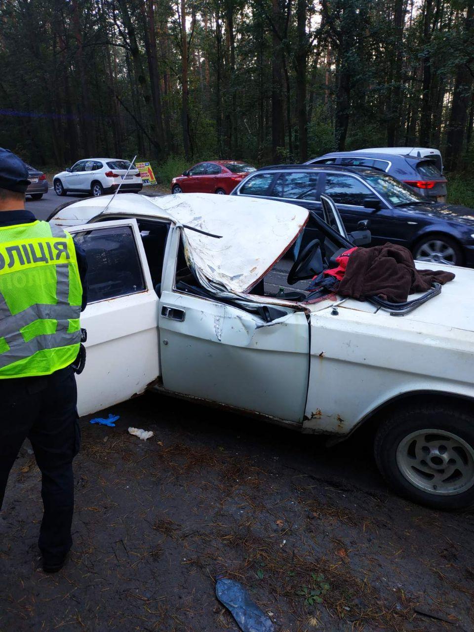 В Киеве на проезжающие автомобили упало дерево. Есть пострадавшие В Киеве на проезжающие автомобили упало дерево. Есть пострадавшие