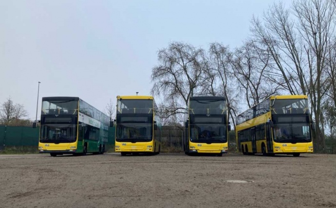Двоповерхові автобуси у Києві поки не курсуватимуть
